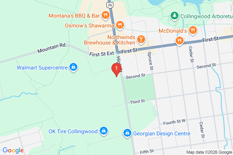 Map showing HOME DEPOT CAN #7234 location