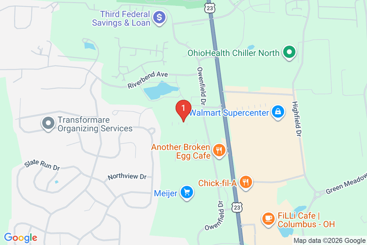 Map showing HOME DEPOT #3836 location