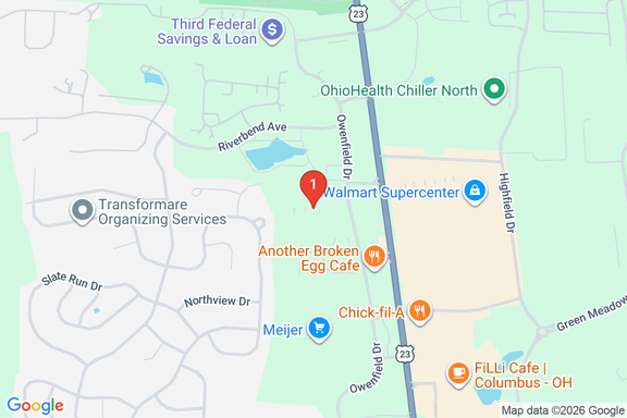 Map showing HOME DEPOT #3836 location