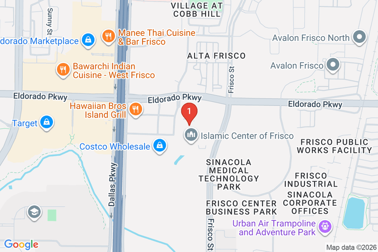 Map showing HOME DEPOT #6513 location