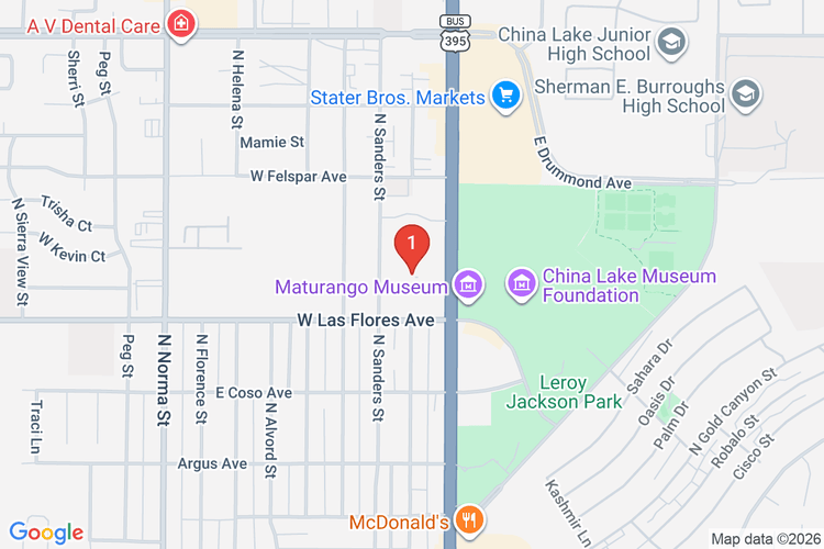 Map showing HOME DEPOT #1089 location
