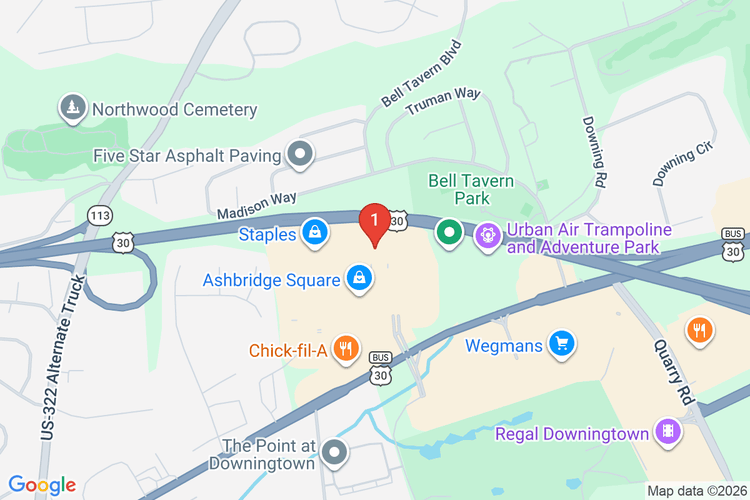 Map showing HOME DEPOT #4137 location