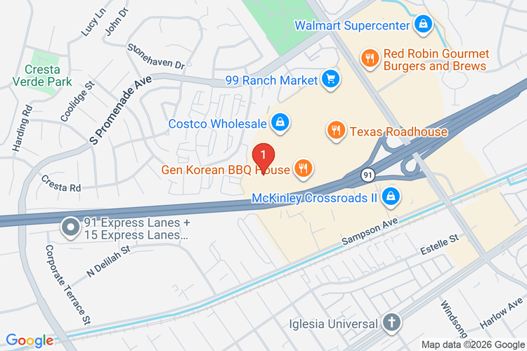 Map showing HOME DEPOT #0601 location