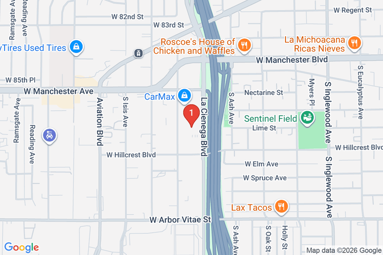 Map showing HOME DEPOT #6855 location