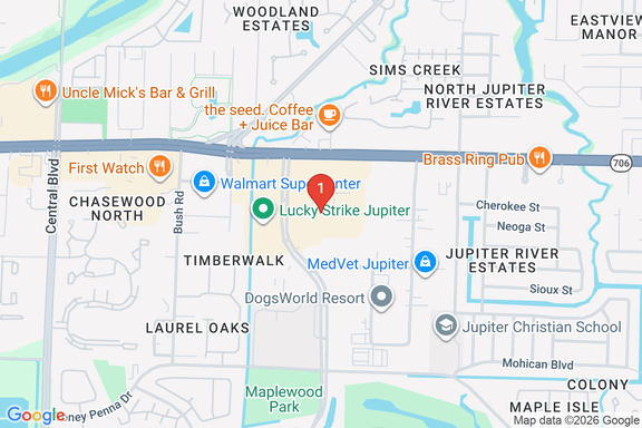 Map showing HOME DEPOT #0274 location