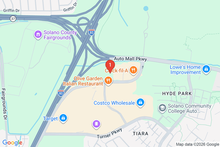 Map showing HOME DEPOT #0633 location