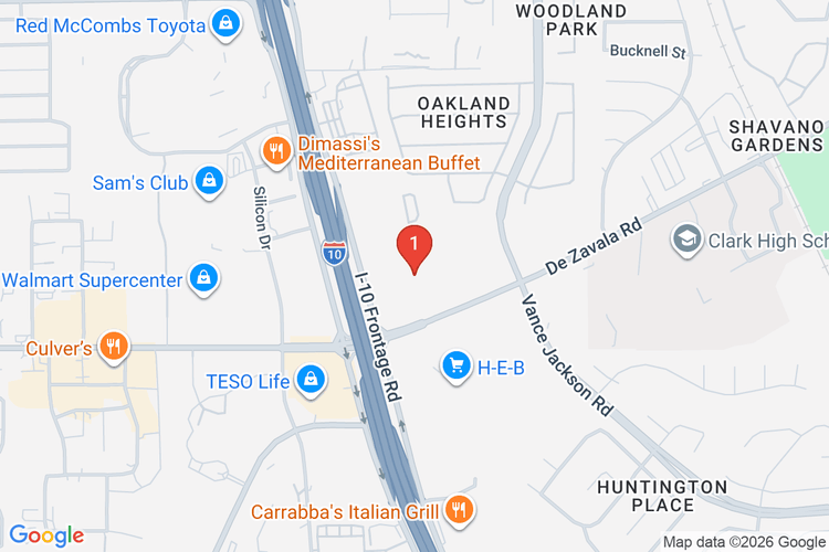 Map showing HOME DEPOT #0588 location