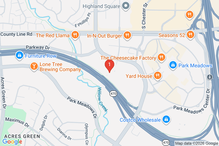 Map showing HOME DEPOT #1508 location