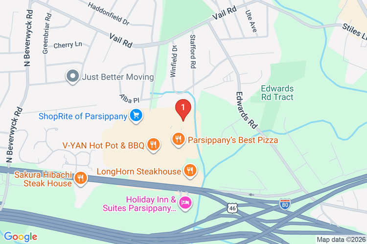 Map showing HOME DEPOT #0977 location