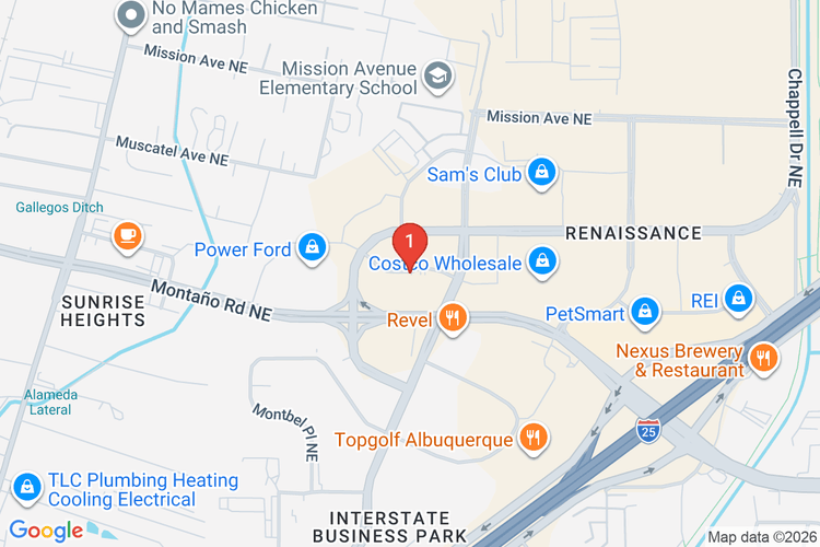 Map showing HOME DEPOT #3502 location