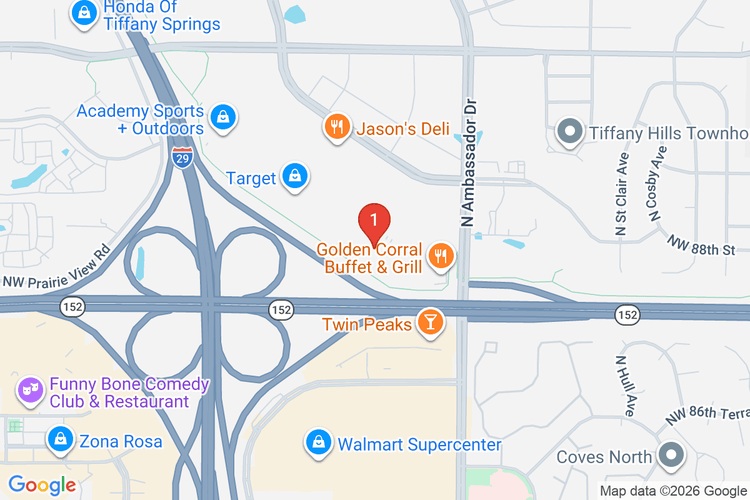 Map showing HOME DEPOT #8460 location