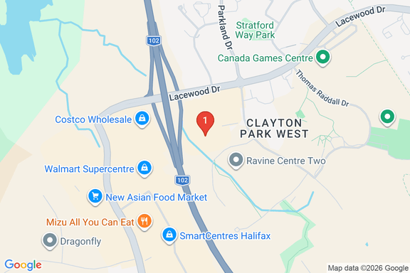 Map showing HOME DEPOT CAN #7126 location