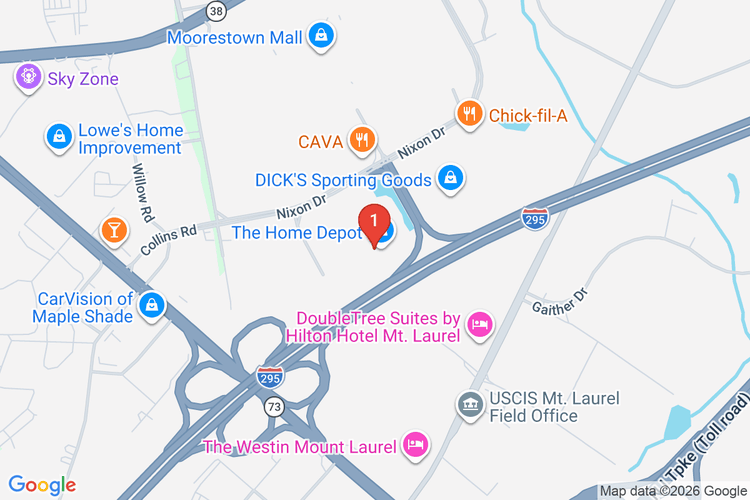 Map showing HOME DEPOT #0914 location