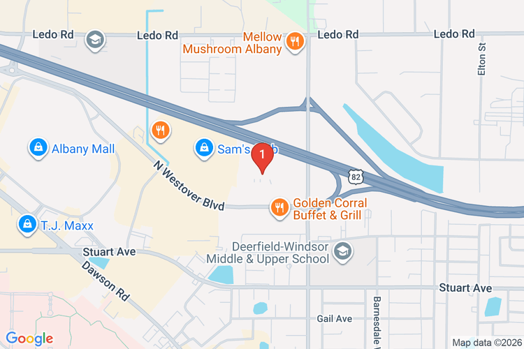 Map showing HOME DEPOT #0155 location