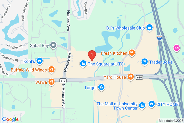 Map showing HOME DEPOT #6319 location