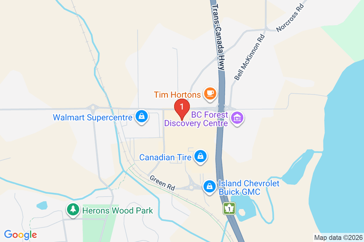 Map showing HOME DEPOT CAN #7272 location