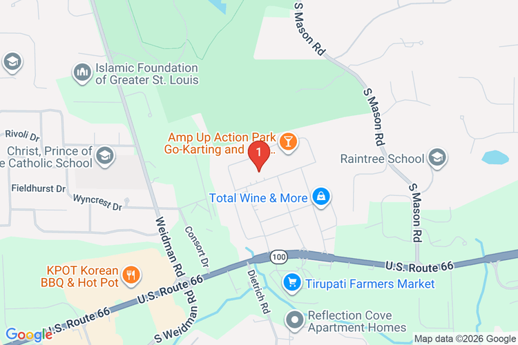 Map showing HOME DEPOT #3004 location