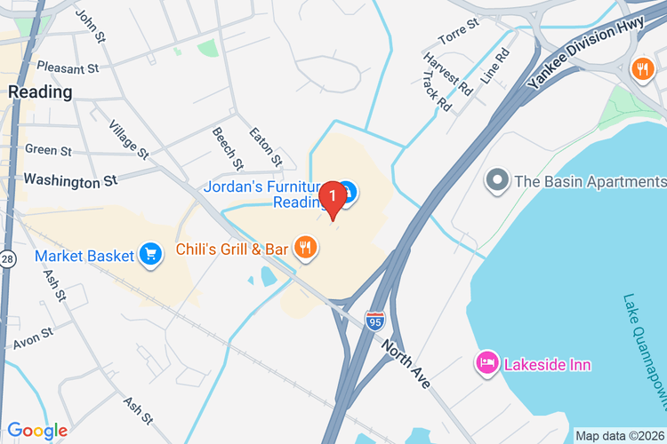 Map showing HOME DEPOT #2614 location