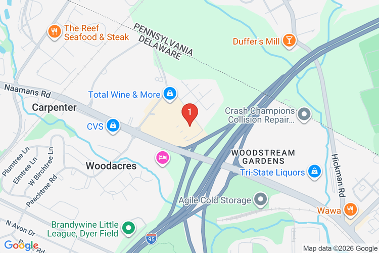 Map showing HOME DEPOT #1602 location