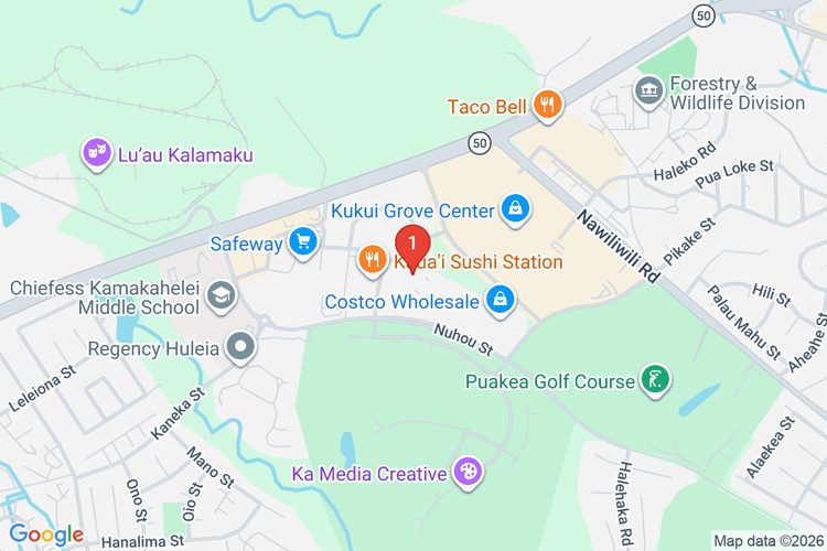 Map showing HOME DEPOT #1705 location