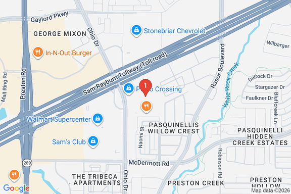 Map showing HOME DEPOT #0527 location