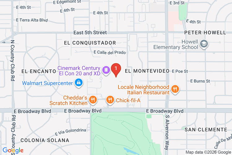 Map showing HOME DEPOT #0486 location