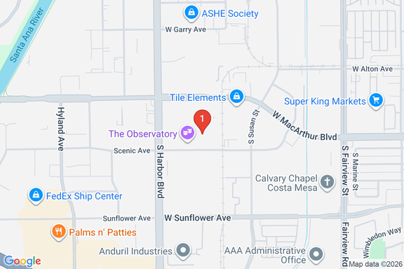 Map showing HOME DEPOT #0606 location