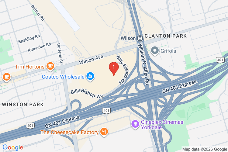 Map showing HOME DEPOT CAN #7129 location