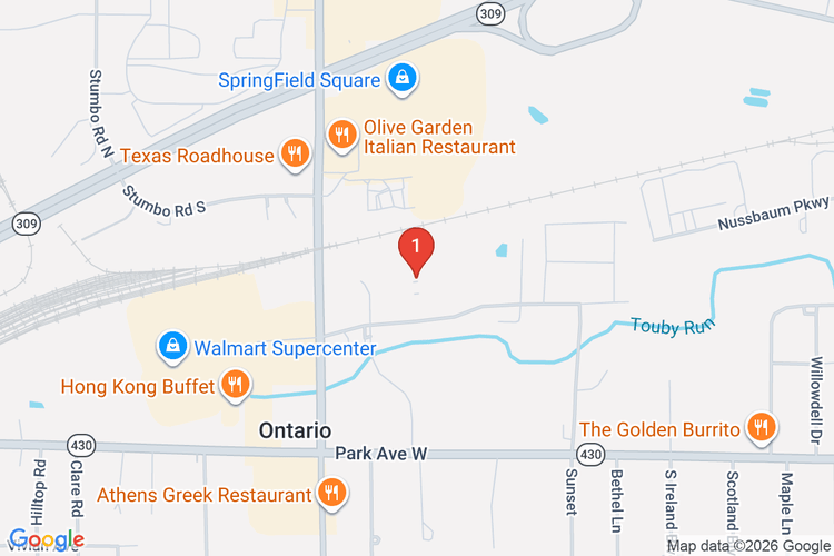 Map showing HOME DEPOT #3846 location