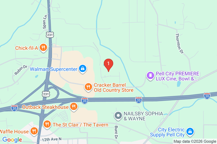 Map showing HOME DEPOT #0818 location