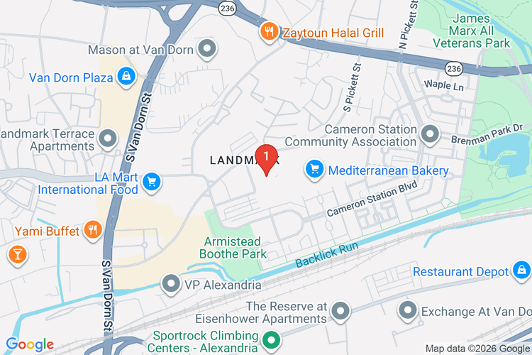 Map showing HOME DEPOT #4603 location