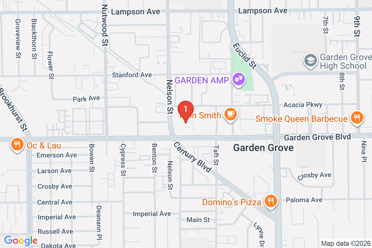 Map showing HOME DEPOT #6639 location