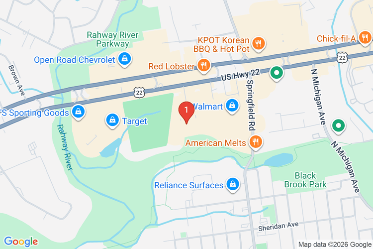 Map showing HOME DEPOT #0954 location