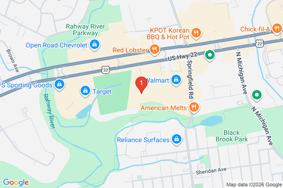 Map showing HOME DEPOT #0954 location