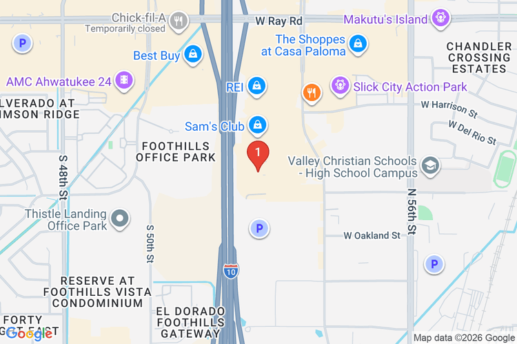 Map showing HOME DEPOT #0476 location