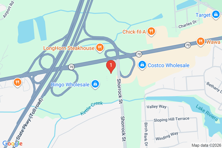 Map showing HOME DEPOT #0902 location