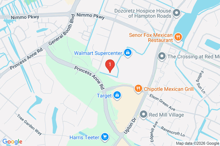 Map showing HOME DEPOT #4643 location