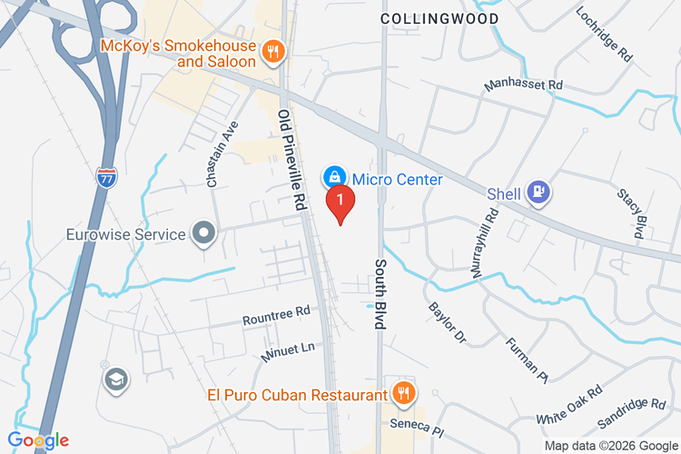 Map showing HOME DEPOT #3646 location