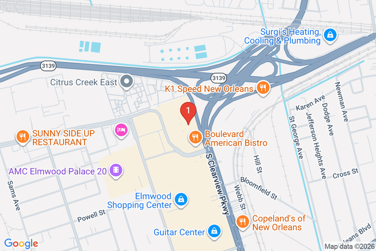 Map showing HOME DEPOT #0362 location