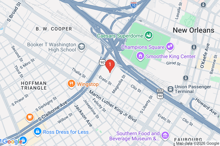 Map showing HOME DEPOT #0385 location