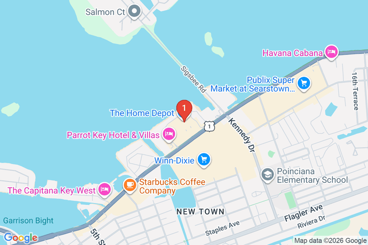 Map showing HOME DEPOT #6313 location