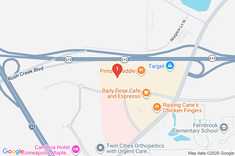 Map showing HOME DEPOT #2844 location