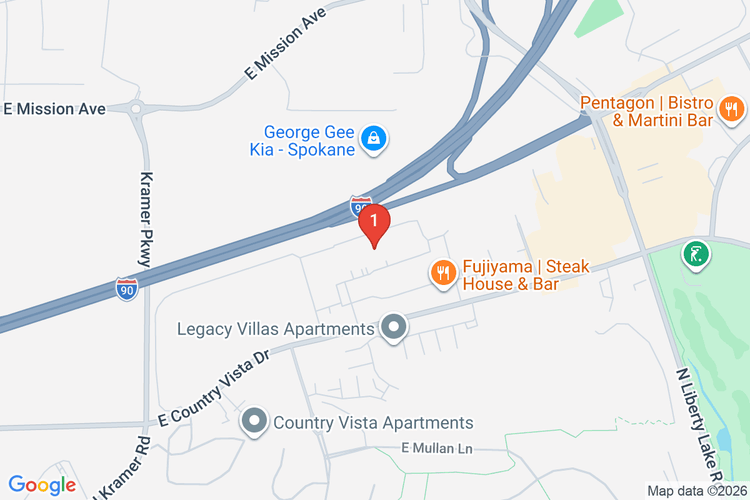 Map showing HOME DEPOT #4743 location