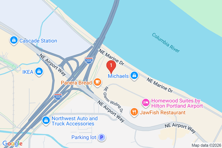 Map showing HOME DEPOT #4004 location