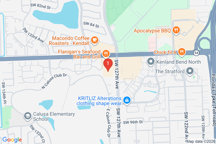 Map showing HOME DEPOT #0210 location