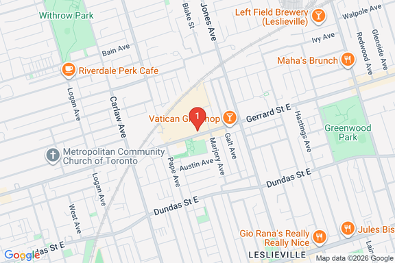 Map showing HOME DEPOT CAN #7080 location