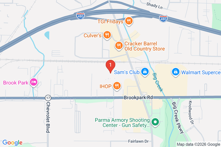 Map showing HOME DEPOT #3806 location