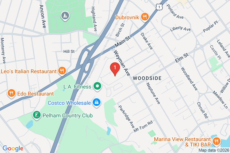 Map showing HOME DEPOT #1245 location