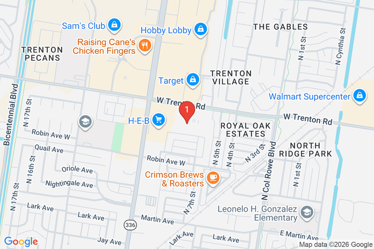 Map showing HOME DEPOT #0516 location