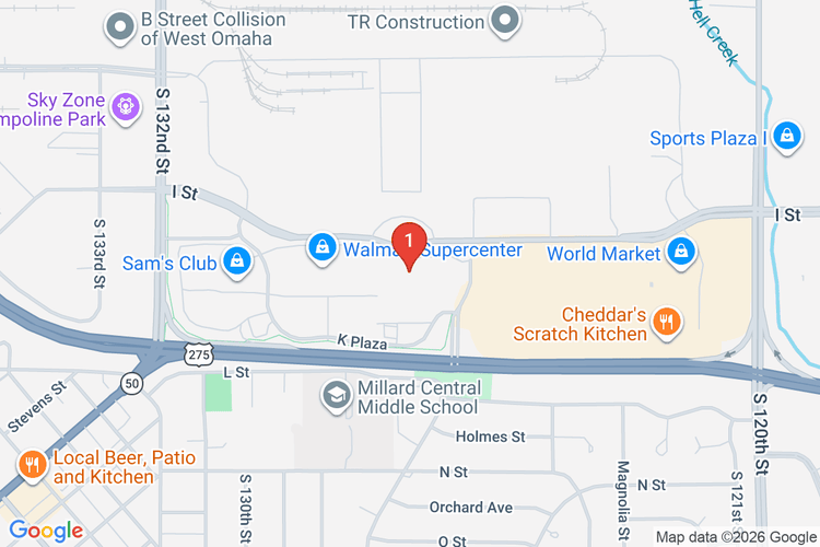 Map showing HOME DEPOT #3203 location